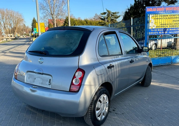 Nissan Micra cena 8800 przebieg: 134000, rok produkcji 2004 z Sławno małe 92